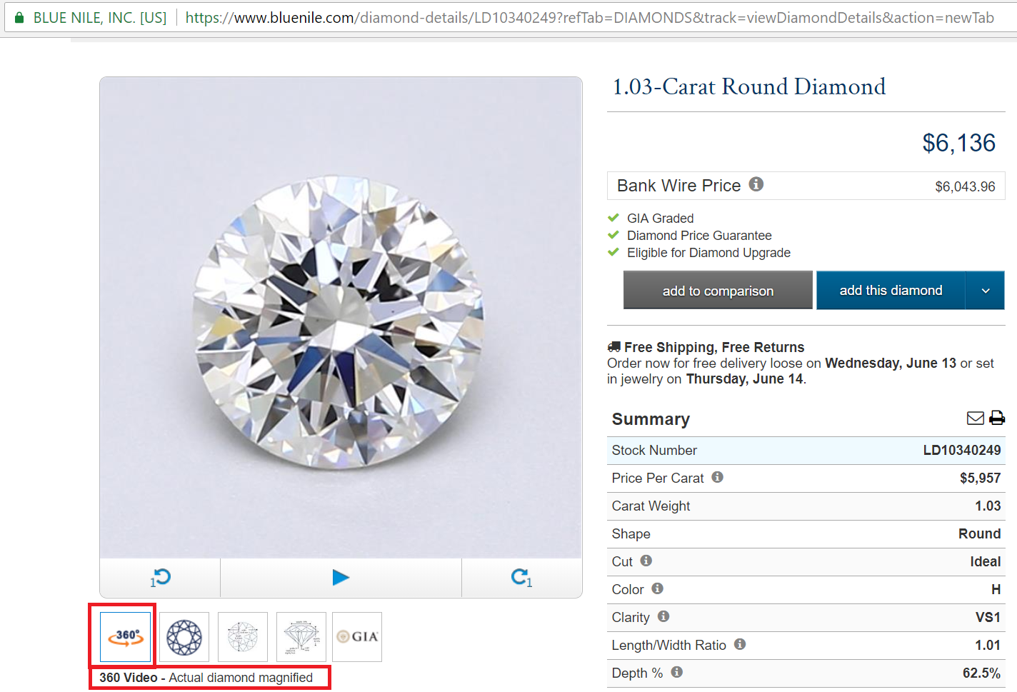 Reviews for blue nile diamonds